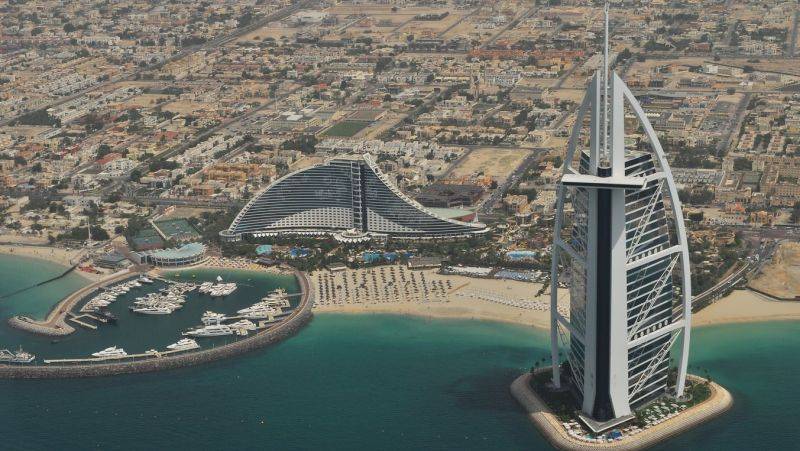 Dubai madártávlatból